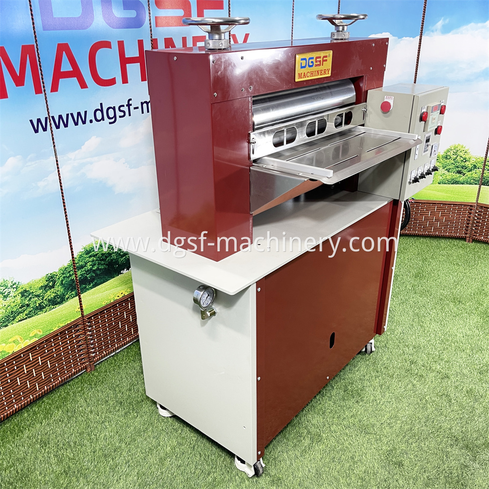 Hydraulic Roller Leather Belt Pressing And Brighting Machine 2 Jpg